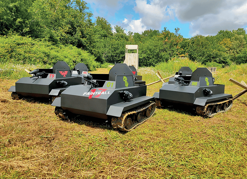 Paintball 17 loue des minitanks, une offre unique en France ! à