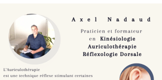 Axel Nadaud kinesiologue et auriculothérapeute la Rochelle